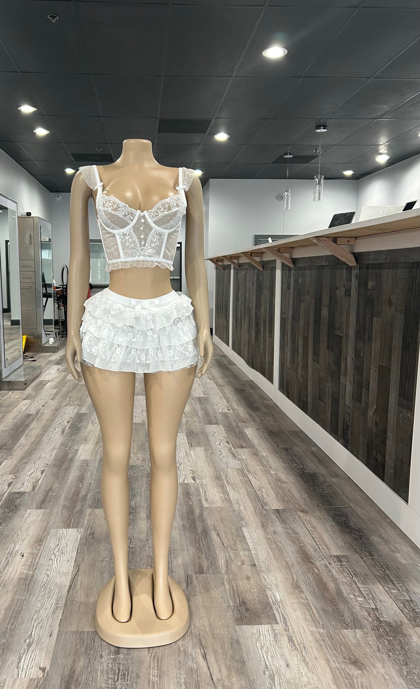 Lace Short Set