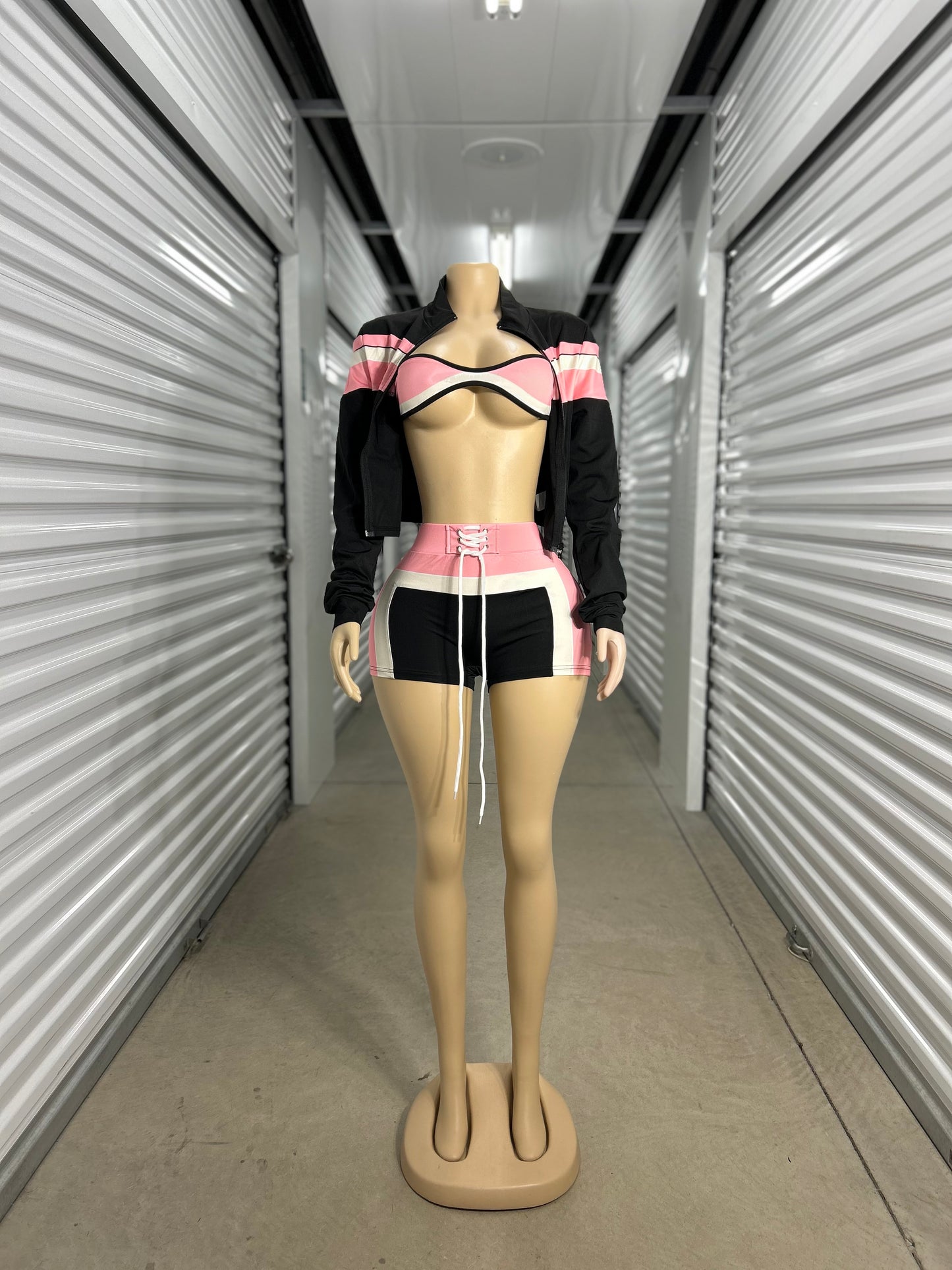 Three Piece Short Set