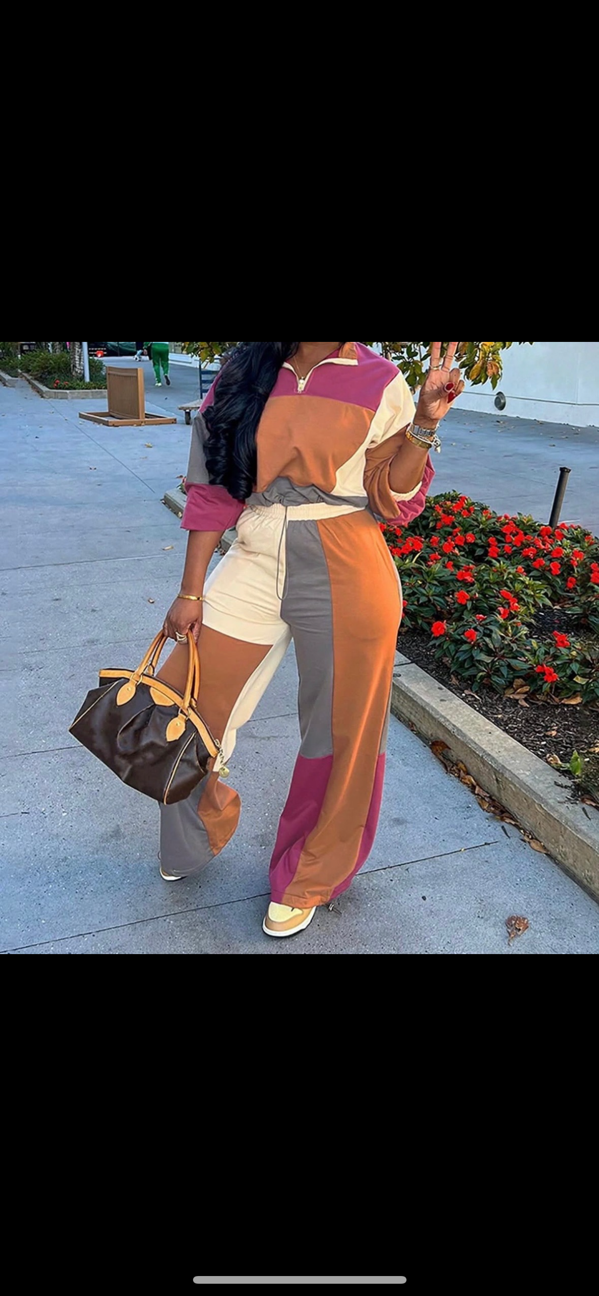 Multi Color Two Piece Set