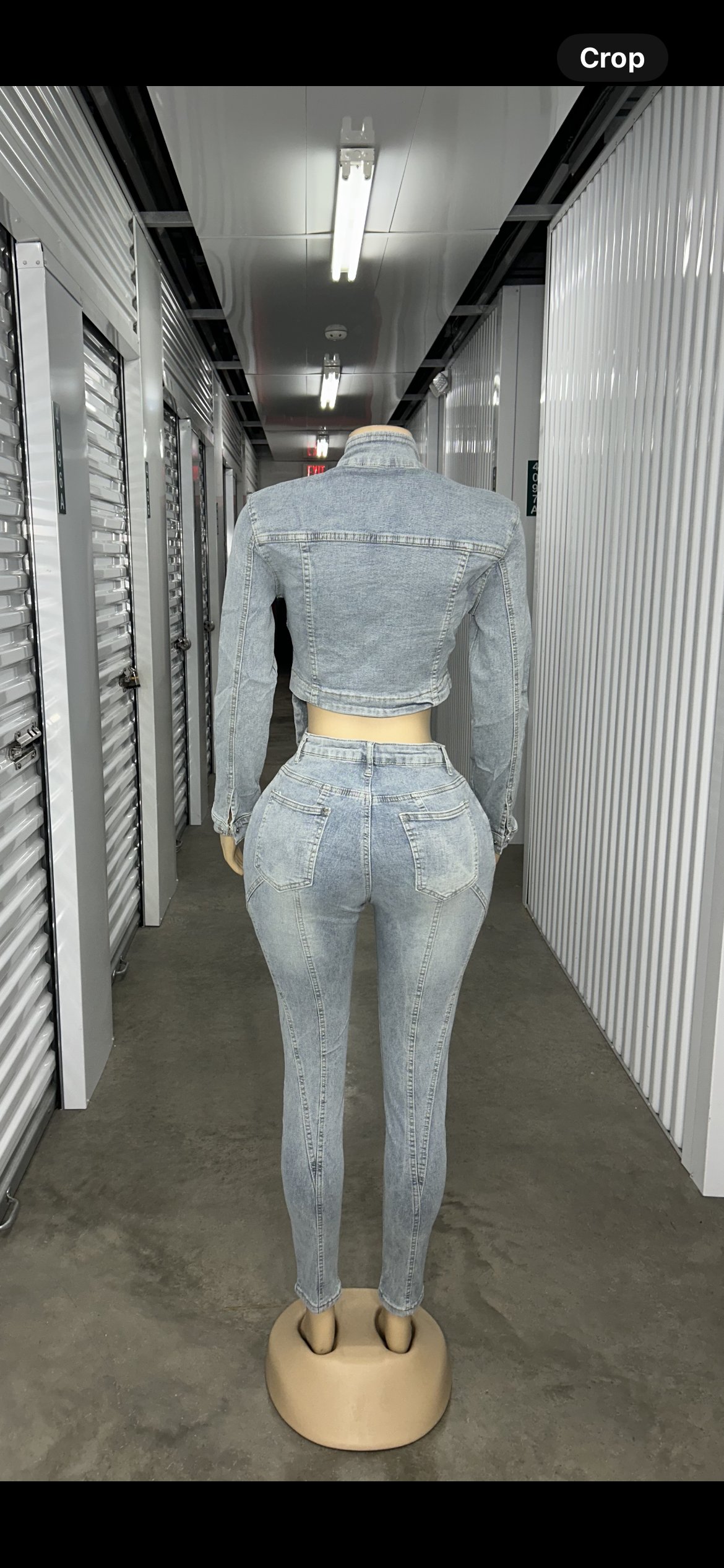 Two Piece Denim Set