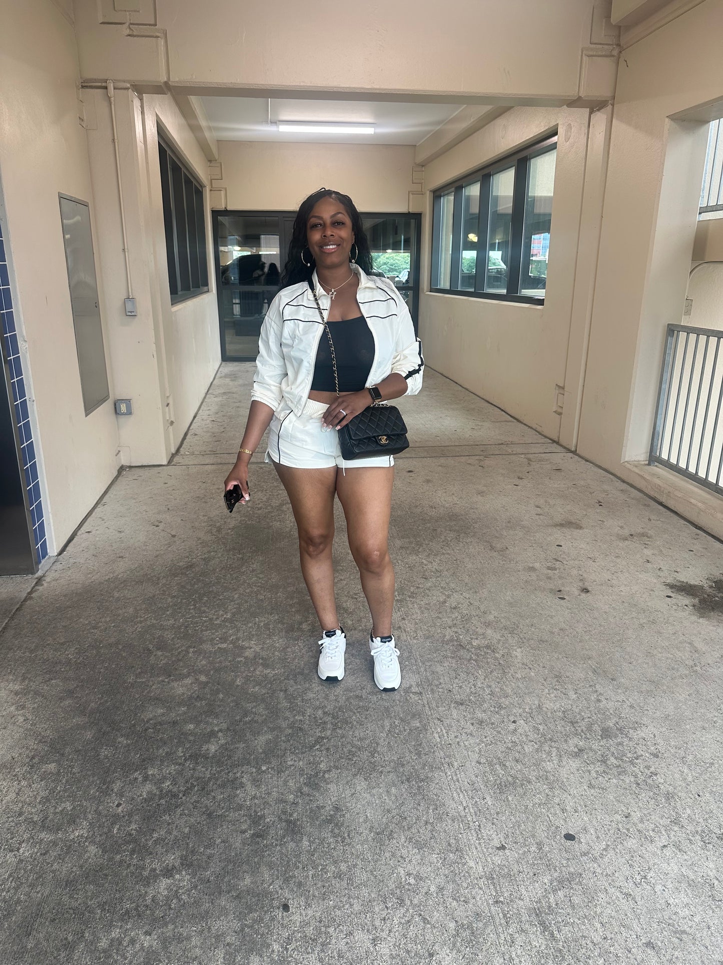 Two Piece Swish Short Set