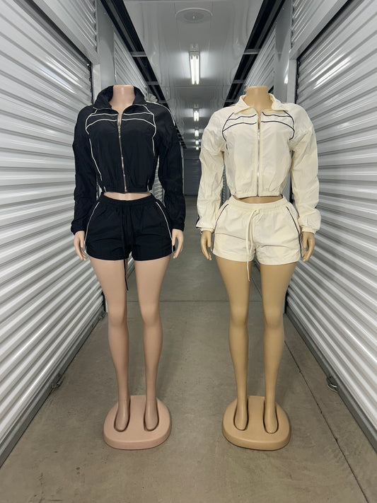 Two Piece Swish Short Set