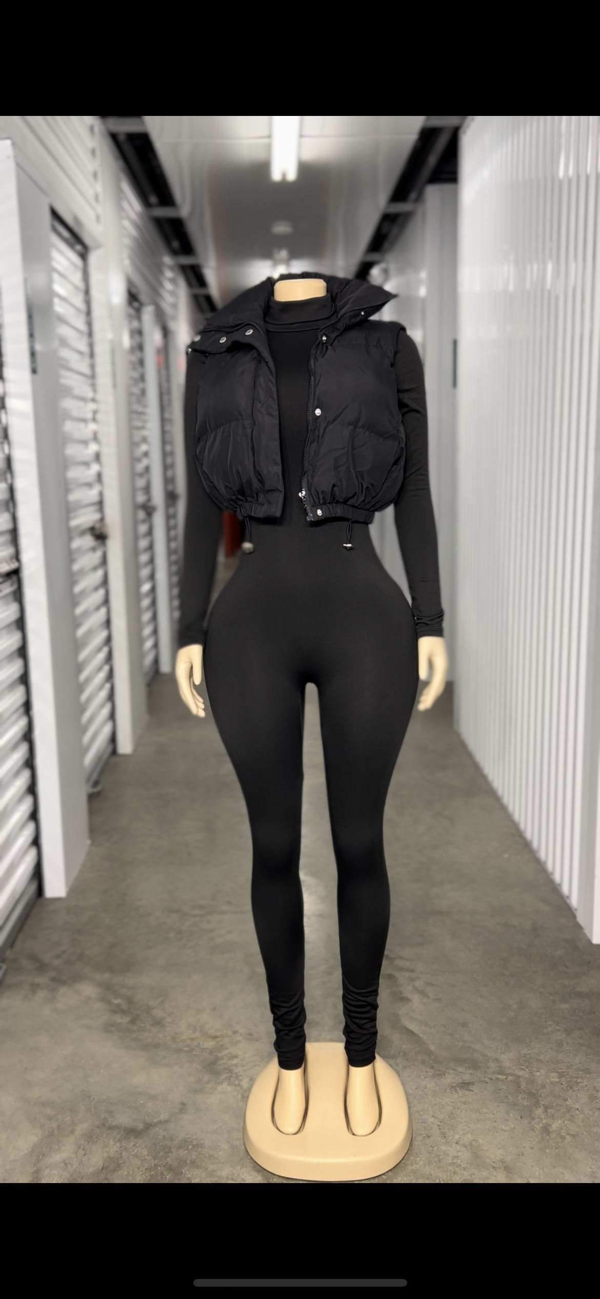 Zip- Up Puffer Vest