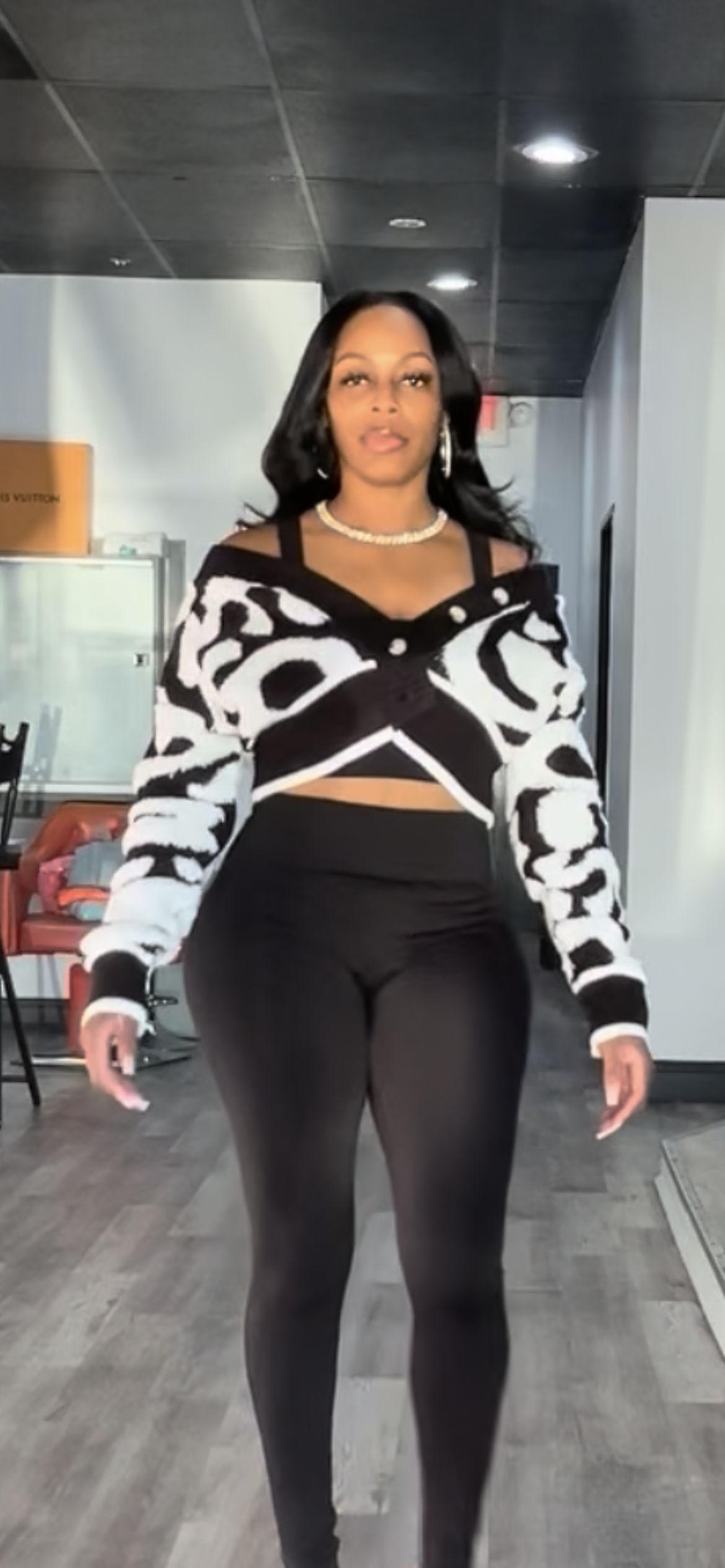 Cozy Long Sleeve Cropped Sweater