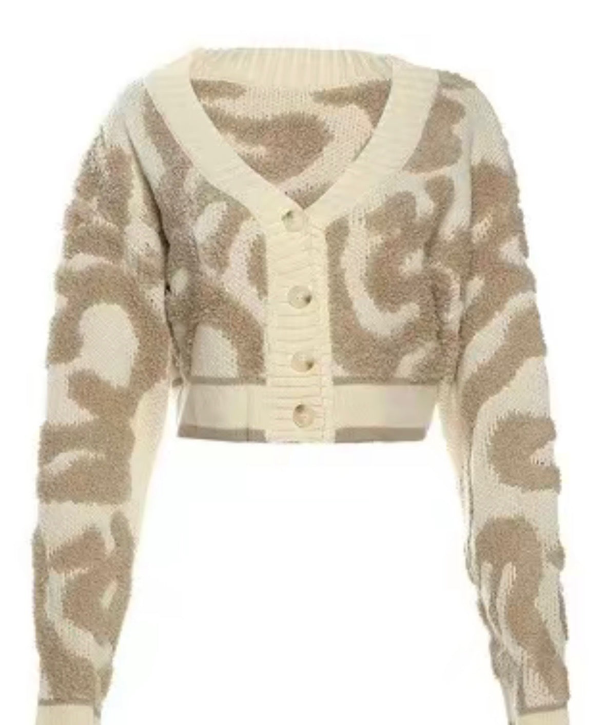 Cozy Long Sleeve Cropped Sweater